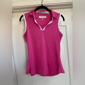 Pebble Beach Fuchsia Sleeveless Women's Tank